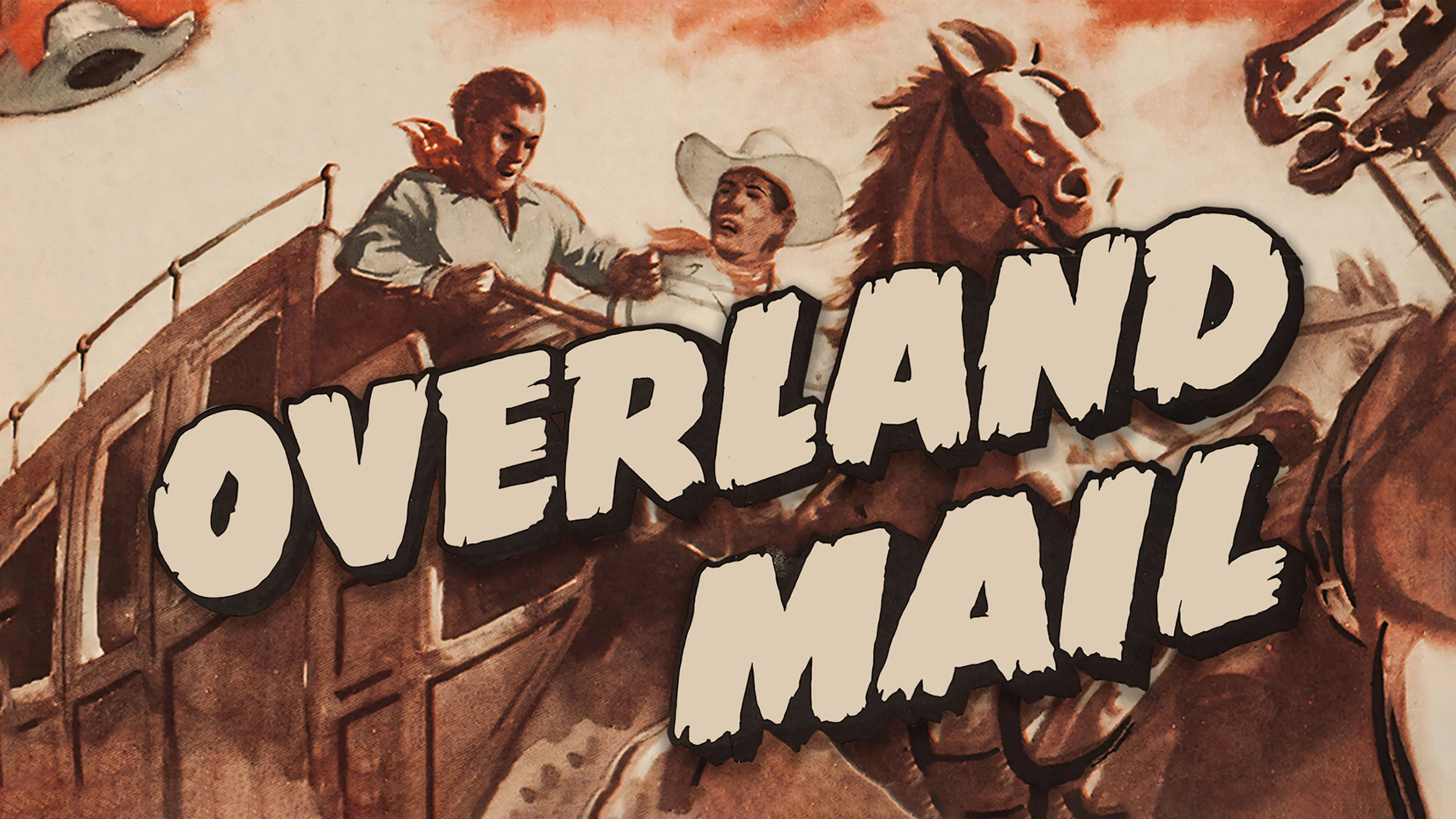 Overland Mail poster